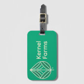 Kernel Farms Luggage Tag Gepäckanhänger (Vorderseite Vertikal)