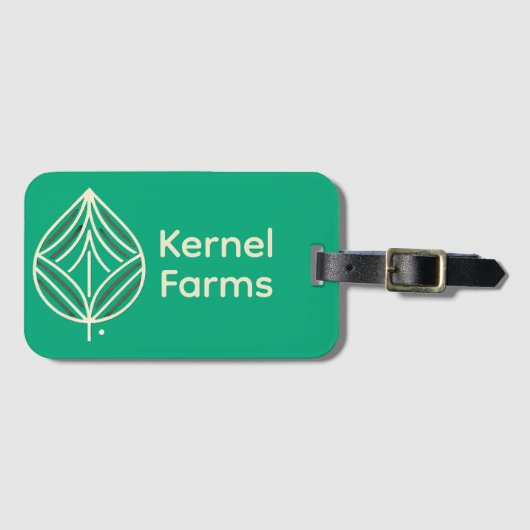 Kernel Farms Luggage Tag Gepäckanhänger (Vorderseite (Horizontal))
