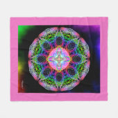 Kernenergie Fleecedecke (Vorderseite (Horizontal))