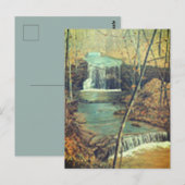 "KERNENS FALLS AUTUMN" POSTKARTE (Vorne/Hinten)