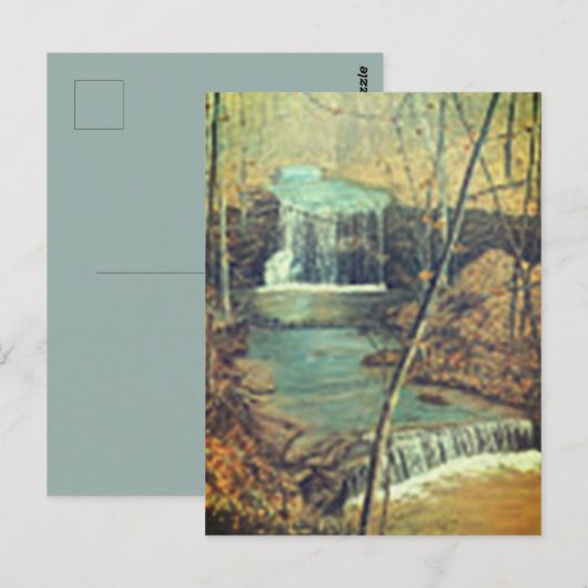"KERNENS FALLS AUTUMN" POSTKARTE (Vorne/Hinten)