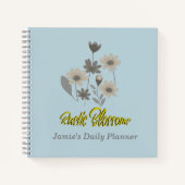 Kernfall-Blüten-Individuelle Name Notizblock (Vorderseite)