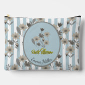 Kernfall-Blüten-Individuelle Name Zubehörtasche (Vorderseite)