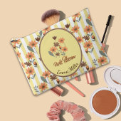 Kernfall-Blüten-Individuelle Name Zubehörtasche