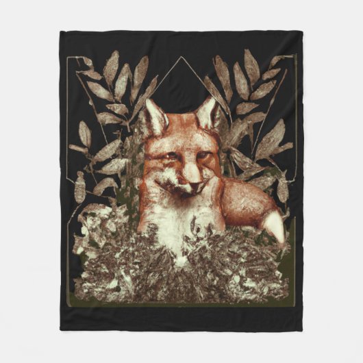 Kernfox Vintag Fleecedecke (Vorderseite)