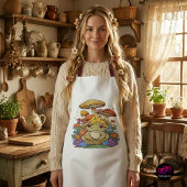 Kernfrosch-Blume Pilze beobachten Schürze