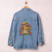 Kernfrosch-Blume-Pilze Jeansjacke (Hangar)