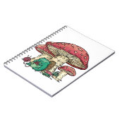 Kernfrosch mit Champignon Notizblock (Linke Seite)