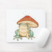 Kernfrosch mit Pilz Mousepad (Mit Mouse)