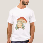 Kernfrosch mit Pilz T-Shirt (Vorderseite)