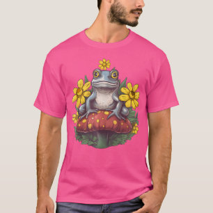 Kernfrosch mit Pilzhut-Pilzfröschen T-Shirt