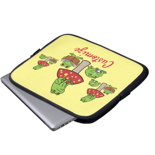 Kernfrösche Thunder_Cove Laptopschutzhülle (Vorne Knopf)