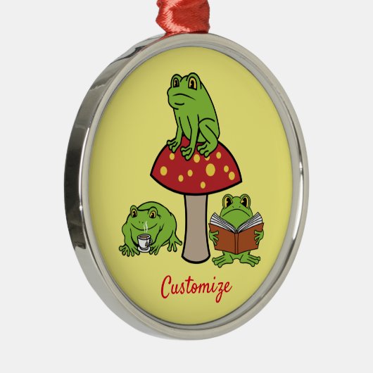 Kernfrösche Thunder_Cove Ornament Aus Metall (Rechts)