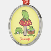 Kernfrösche Thunder_Cove Ornament Aus Metall (Links)