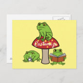 Kernfrösche Thunder_Cove Postkarte (Vorne/Hinten)