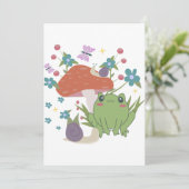 Kernfroschpilz Einladung (Stehend Vorderseite)