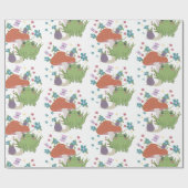 Kernfroschpilz Geschenkpapier (Flach)