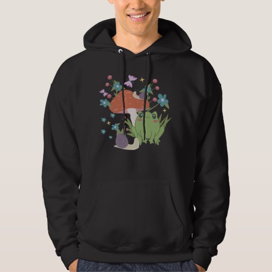 Kernfroschpilz Hoodie (Vorderseite)