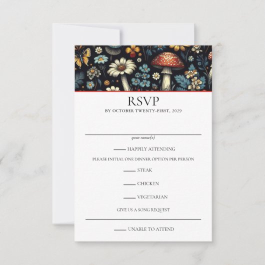 Kerngarten RSVP Karte (Vorderseite)