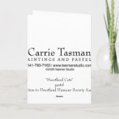 Kerngebiet-Katzen Karte (Rückseite)