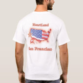 Kerngebiet - San Francisco T-Shirt (Rückseite)