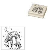 Kerngehäuse Mushroom-Briefmarke Gummistempel (Stempel)