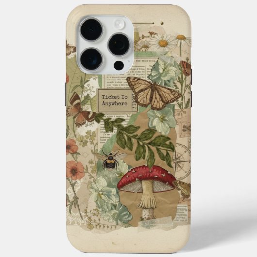 Kerngehäuse Nostalgische Abdeckung Case-Mate iPhone Hülle (Rückseite)