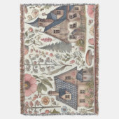 Kerngehäuse Pilz- und Blumenmuster Decke (Vorderseite Vertikal)