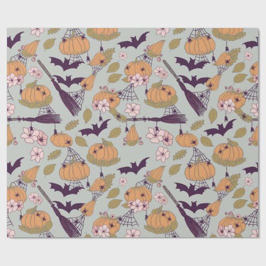 KernHalloween Geschenkpapier (Flach)