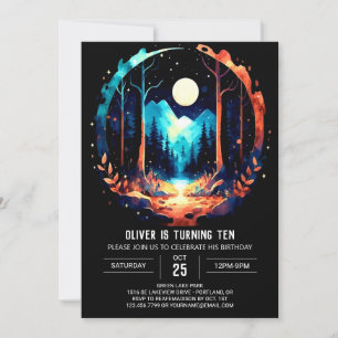 Kernholz Bohemischer Geburtstag Einladung