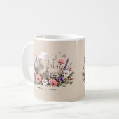 Kernkraft Erblüht Kaffeetasse (Vorderseite Links)