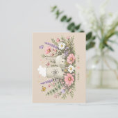 Kernkraft Erblüht Postkarte (Stehend Vorderseite)