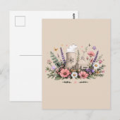 Kernkraft Erblüht Postkarte (Vorne/Hinten)