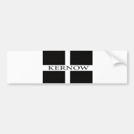 Kernow (Cornwall)-Flagge Autoaufkleber