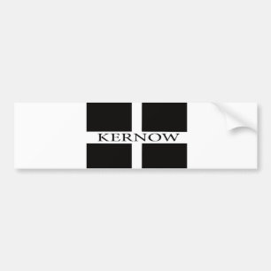 Kernow (Cornwall)-Flagge Autoaufkleber