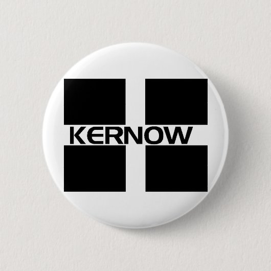 KERNOW FLAGGE BUTTON (Vorderseite)