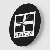 Kernow Große Wanduhr (Winkel)