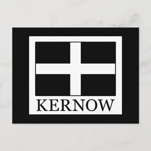 Kernow Postkarte (Vorderseite)