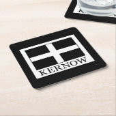 Kernow Rechteckiger Pappuntersetzer (angewinkelt)
