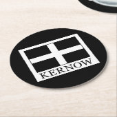 Kernow Runder Pappuntersetzer (Angewinkelt)