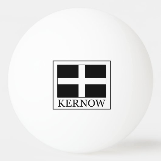 Kernow Tischtennisball (Vorderseite)
