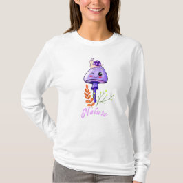 Kernpilz aus Kawaii und Schnecke T-Shirt