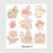 Kernpunkt Aufkleber (Blatt)