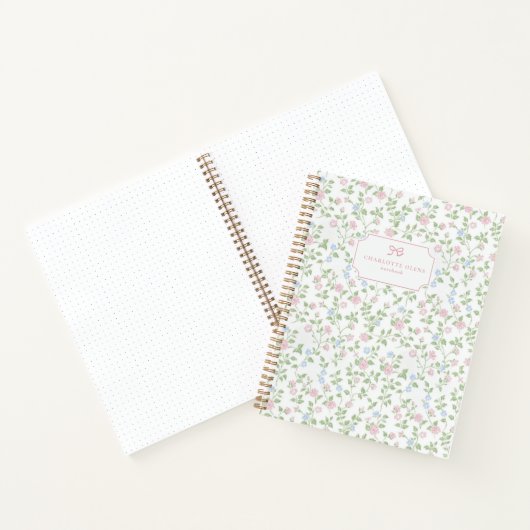 Kernpunkt | Großtausendjährige Florenbow Notizblock (Innenseite)