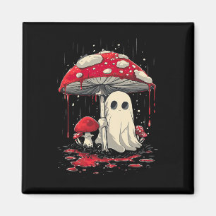 Kernpunkt Halloween Shirt Ghost Mushroom Spooky Magnet