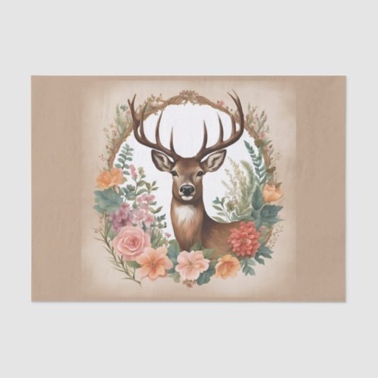 Kernpunkt Hirschentkundung Seidenpapier (Vorderseite)