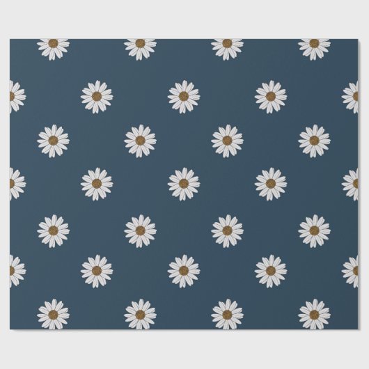 Kernpunkte: Weiße Sterne auf dem Hintergrund der M Geschenkpapier (Flach)