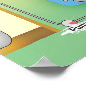 Kernreaktor Poster (Ecke)