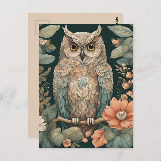 Kernschale Niedlich Postkarte (Vorne/Hinten)