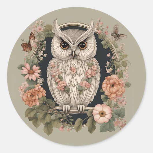 Kernschale Niedlich Runder Aufkleber (Vorderseite)